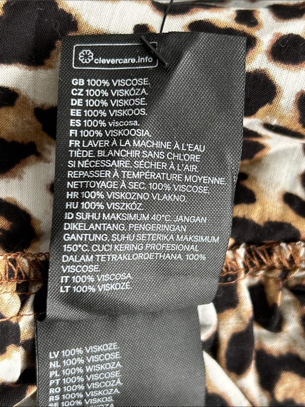 Leopard Print Wrap Skirt - beachwear - Picture 6 of 6